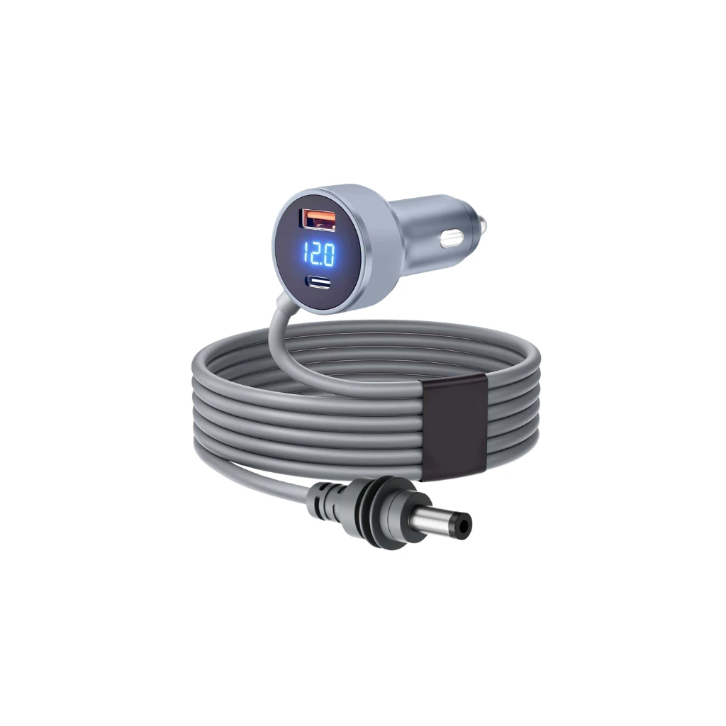 Cabo com Display de Voltagem — Starlink Mini